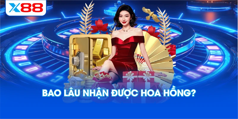 Bao lâu nhận được hoa hồng?